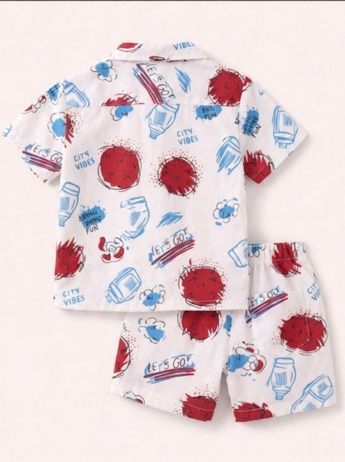 Ultimate Summer Co-Ord Combo Pack – Boys Cotton Co-Ord Set (Pack of 3)