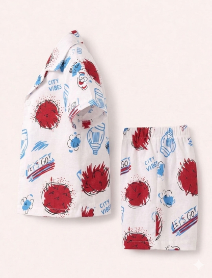 Ultimate Summer Co-Ord Combo Pack – Boys Cotton Co-Ord Set (Pack of 3)