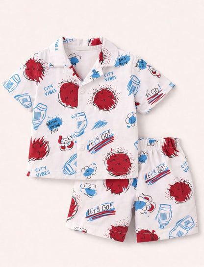 Ultimate Summer Co-Ord Combo Pack – Boys Cotton Co-Ord Set (Pack of 3)