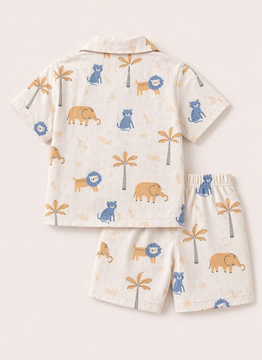 Jungle Adventure & City Vibes Combo Set – Boys Cotton Summer Co-Ord Pack