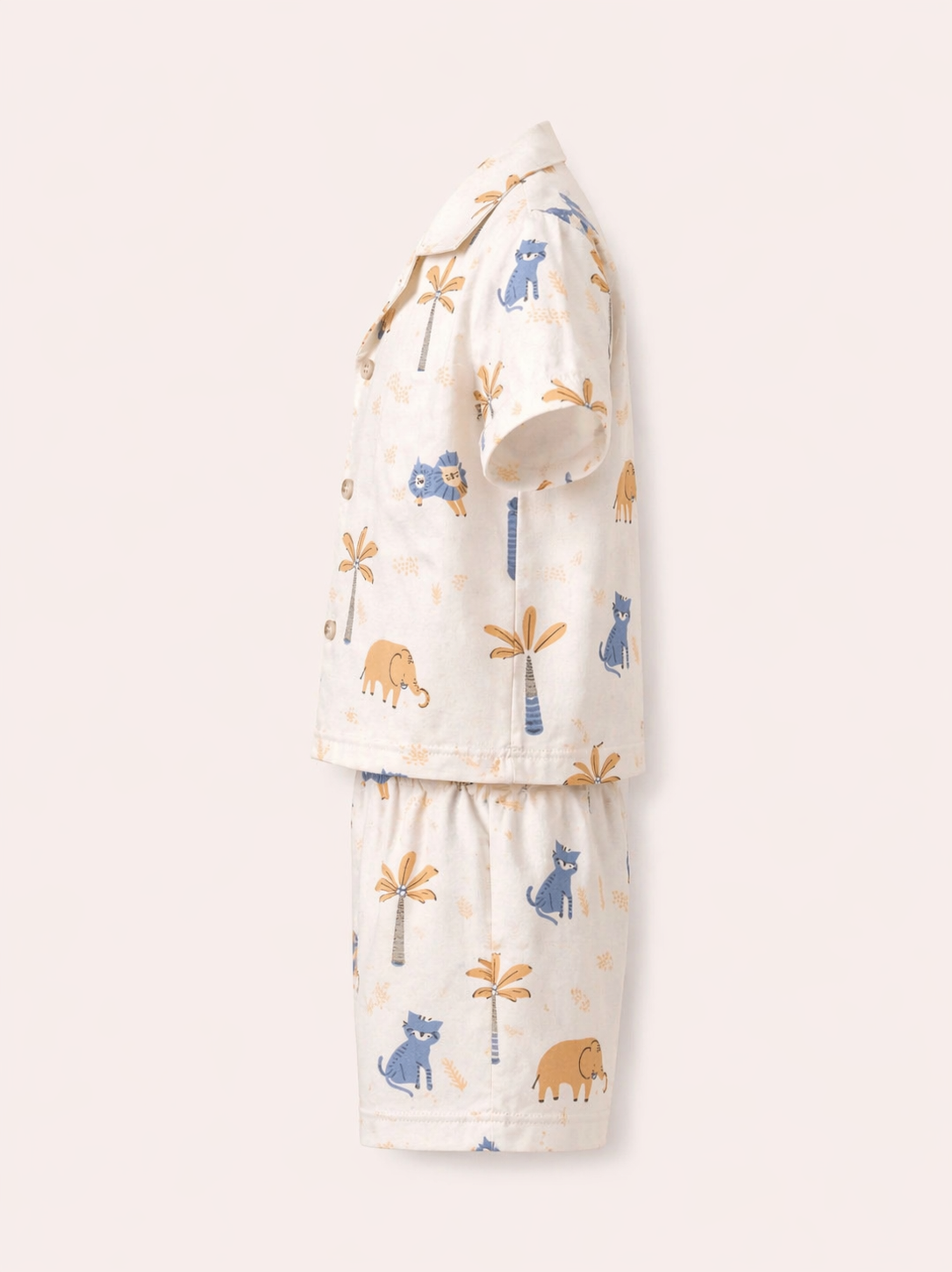 Jungle Adventure & City Vibes Combo Set – Boys Cotton Summer Co-Ord Pack